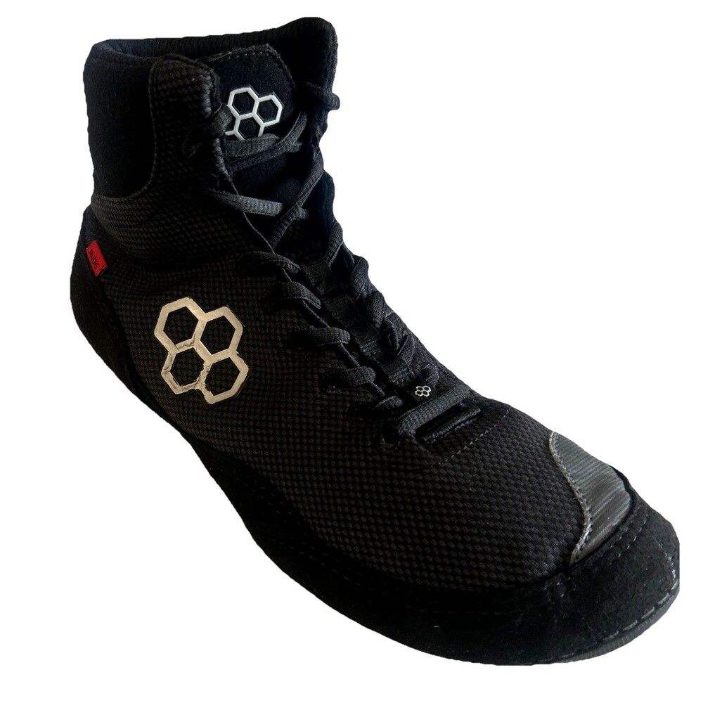 Rudis Colt 2.0 Wrestling Shoes Mens Size 11.5 Black Boxing MMA Combat CLT-0017